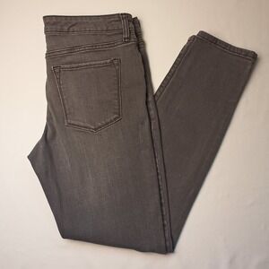 Banana Republic Jeans Size 30/10 Mid Rise Skinny Leg Gray Color